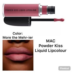 MAC Powder Kiss Liquid Lipcolour-More the Mehr-ier
